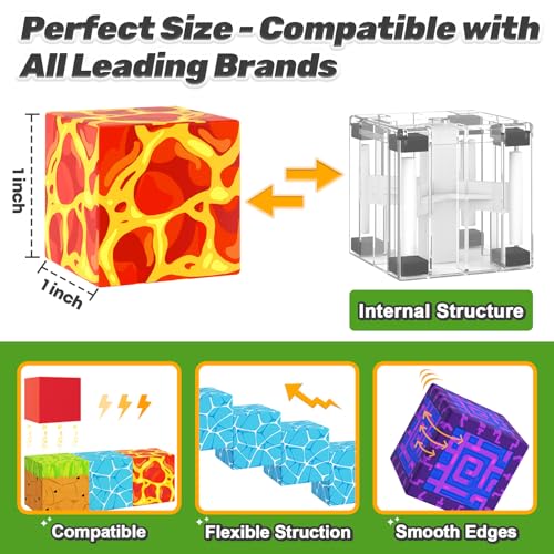 84 PCS Magnetic Tiles Building Blocks W727