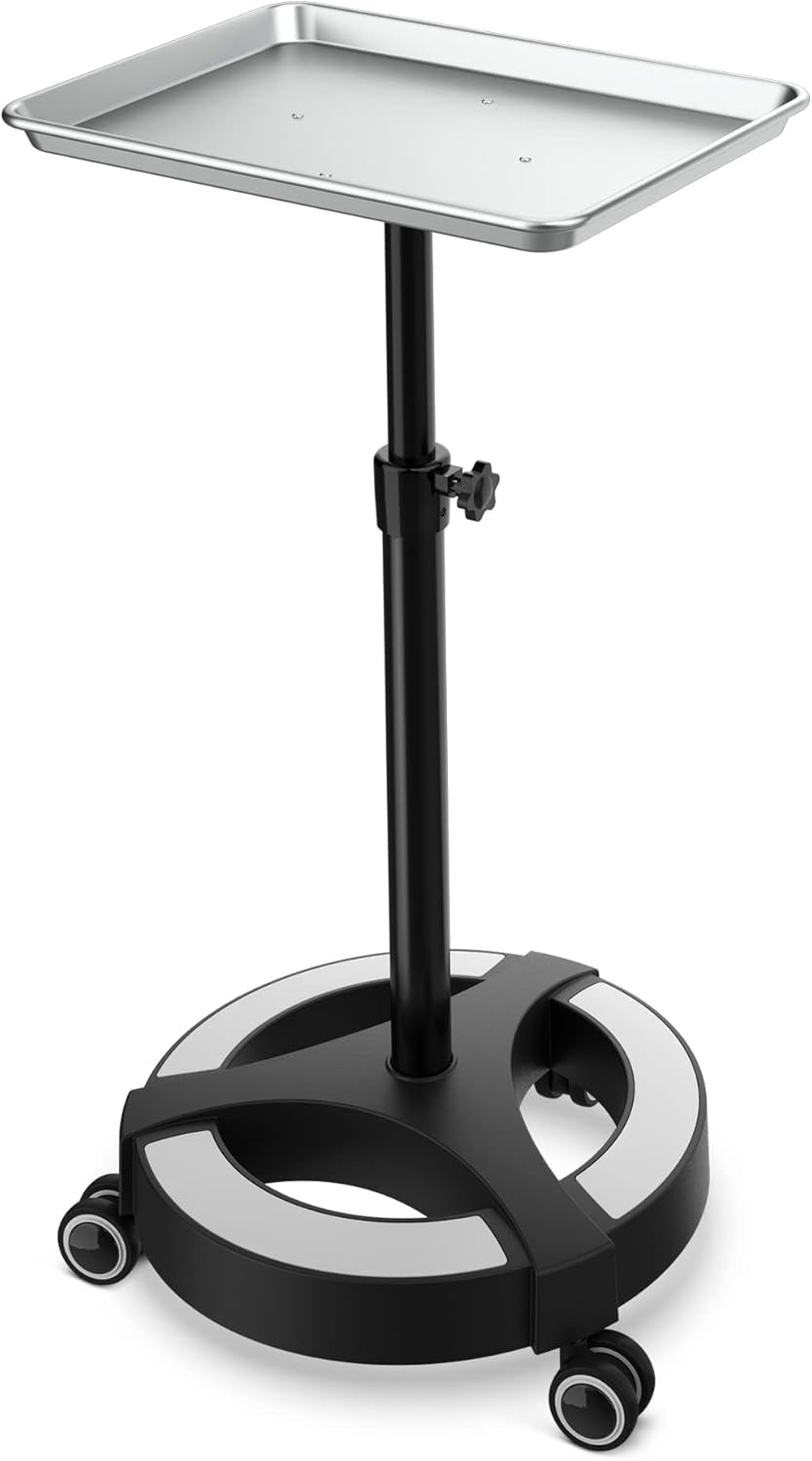 Aluminum Instrument Tray with Adjustable Height, Pack of 2 B5713