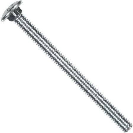 12 Pk 1/4 inch x 3 inch 20 TPI Steel Zinc Plated Carriage Bolt U84649