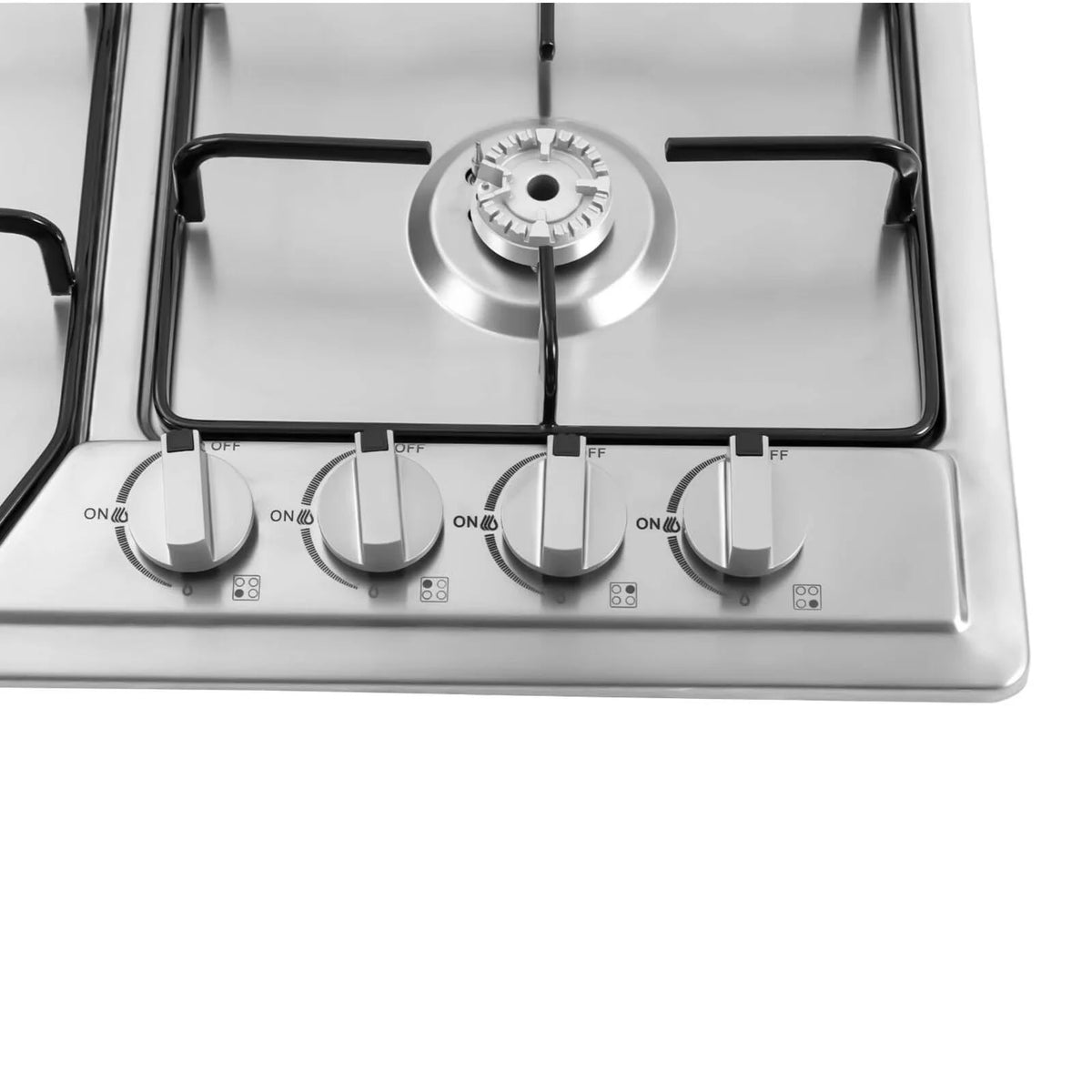 23 x 20 Stainless Steel 4 Burners Gas Cooktop X456