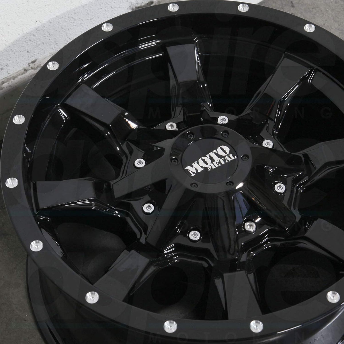 16x8 Gloss Black Wheel Rim G404