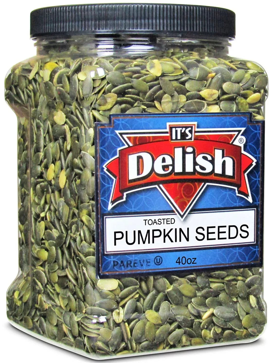 Toasted Unsalted Pumpkin Seed Kernels 40 Oz I319