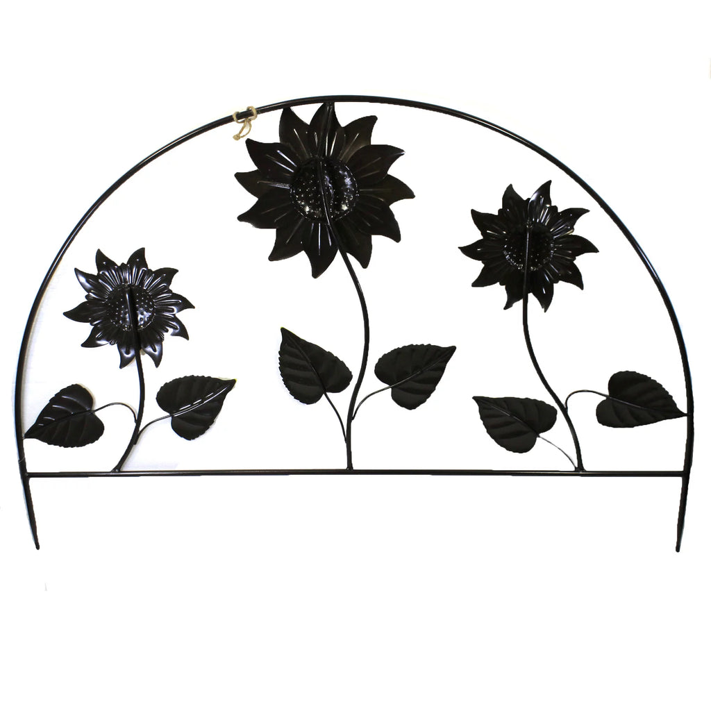 Sunflower Metal Yard Stake G96339