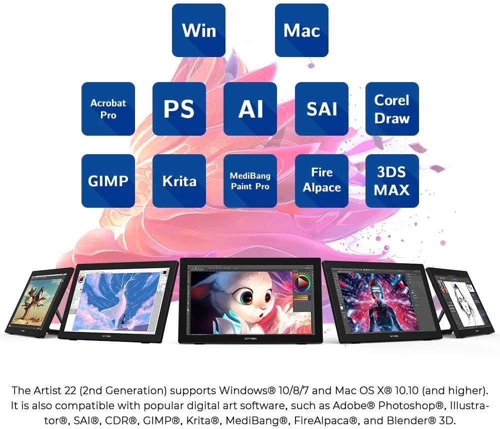 21.5 Inch Graphics Tablet with Screen Z104716