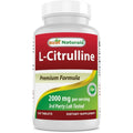 L-Citrulline 2000mg 120 Tablets Workout Performance Supplement F153