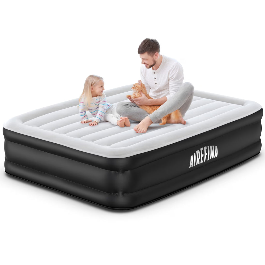 Full Size Air Mattress with Built-in Pump O2407