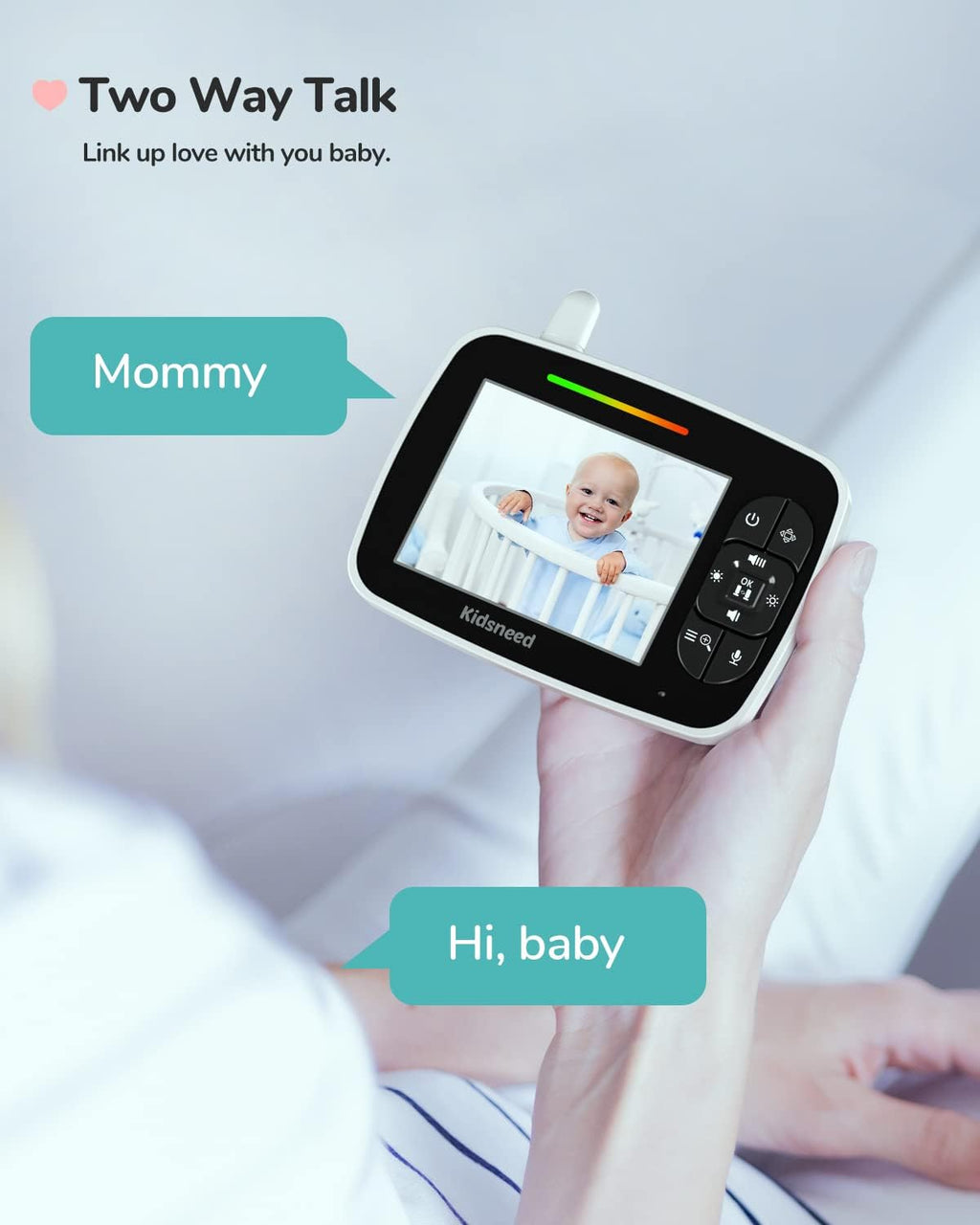 Video Baby Monitor with Camera and Audio M40859