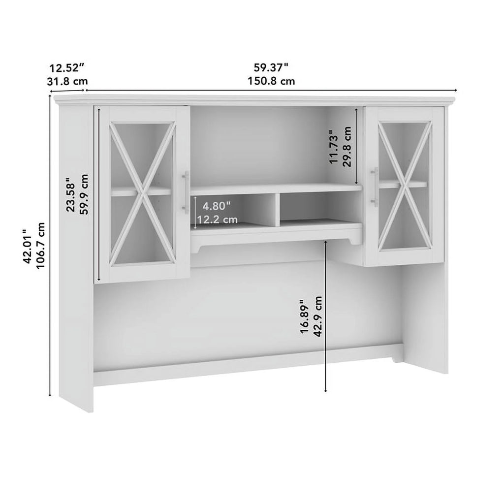 Engineered Wood Hutch for Buffet Cabinet L21704