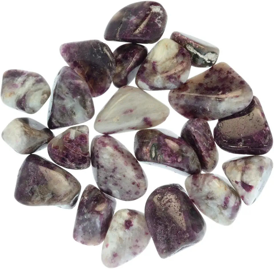 1 lb Tumbled Tourmaline in Matrix Stones Q1388