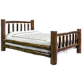 King Bed with Laser Engraved Pine Tree L882731
