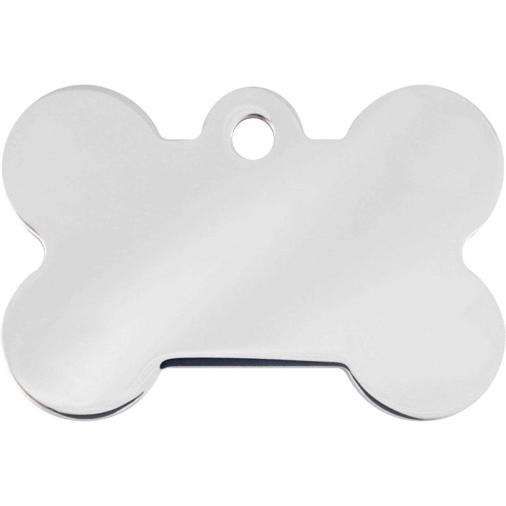 Dog Tag with Crown and Crystals A10441