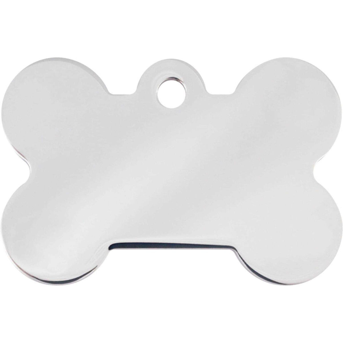 Dog Tag with Crown and Crystals A10441
