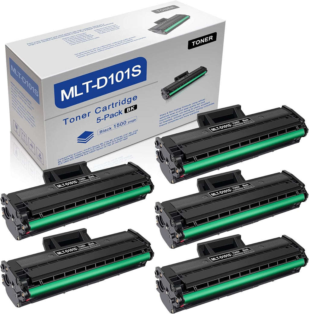 5 Pack Black Toner Cartridge D79786