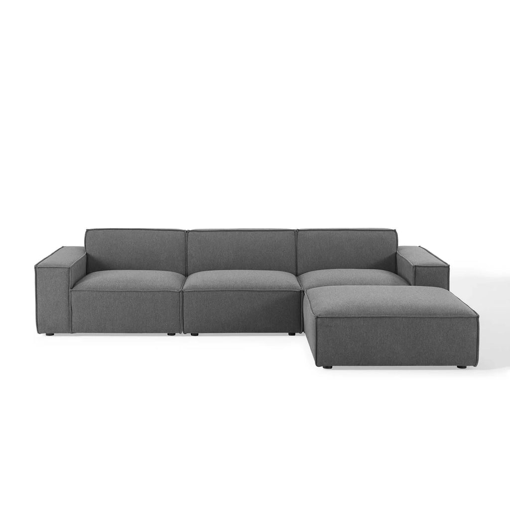 Charcoal 4-Piece Sectional Sofa A2482