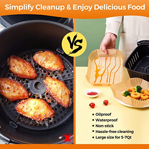 Air Fryer Disposable Paper Liners O182163