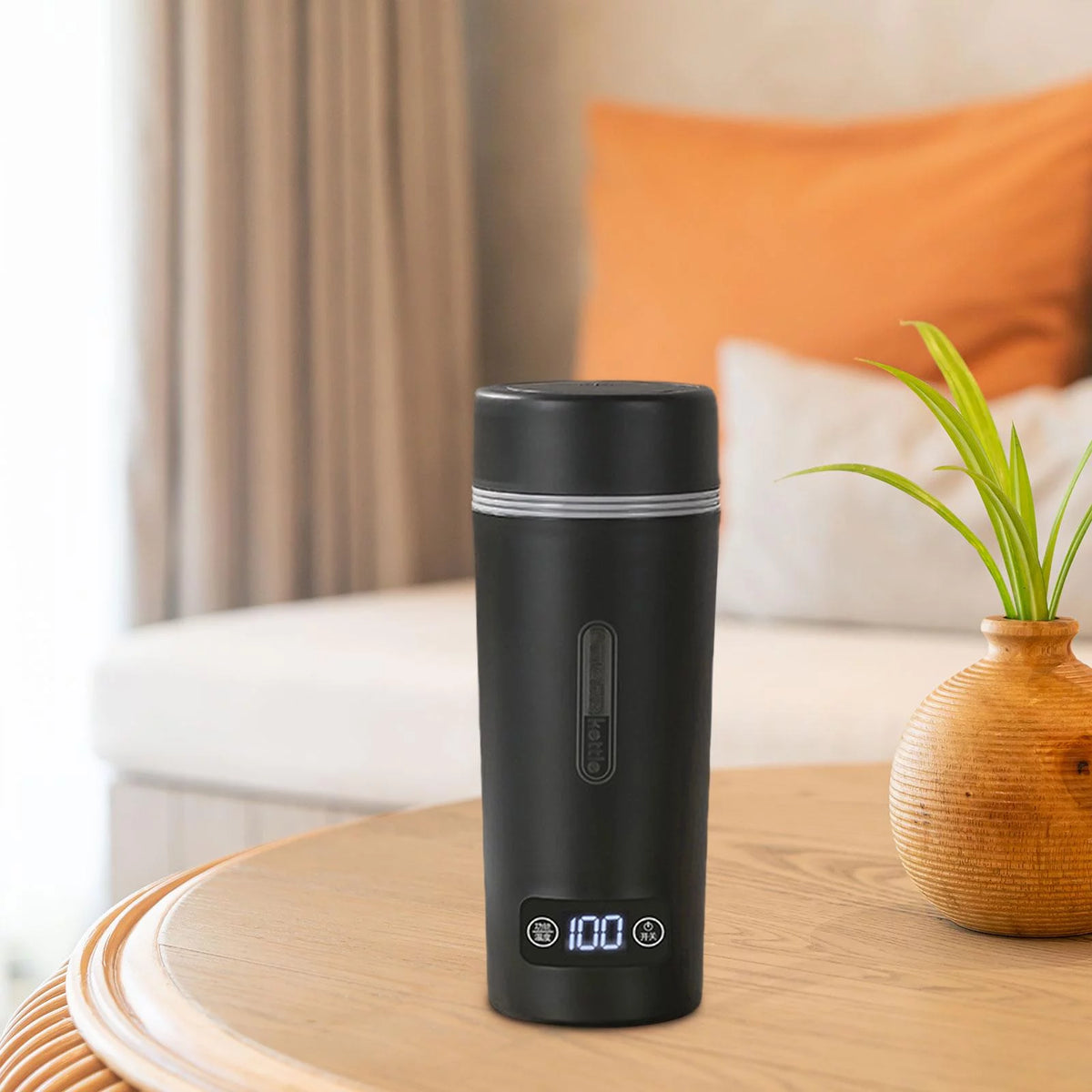Portable Electric Kettle 4 Temperature Adjustable Black G2355