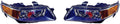 Acura TSX Headlight Assembly 2006 2007 2008 Pair HID Replacement G54806