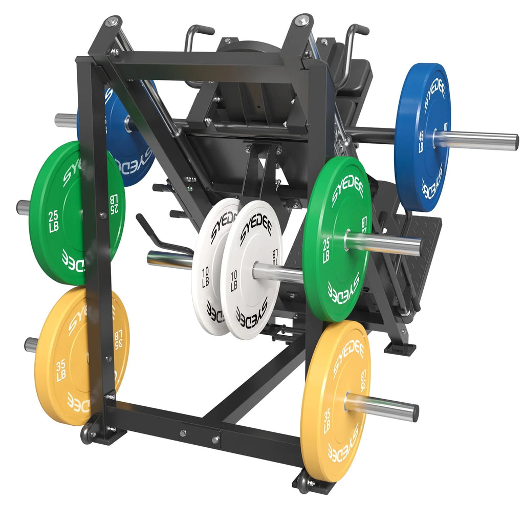 Leg Press Hack Squat Machine with Weight Storage V921