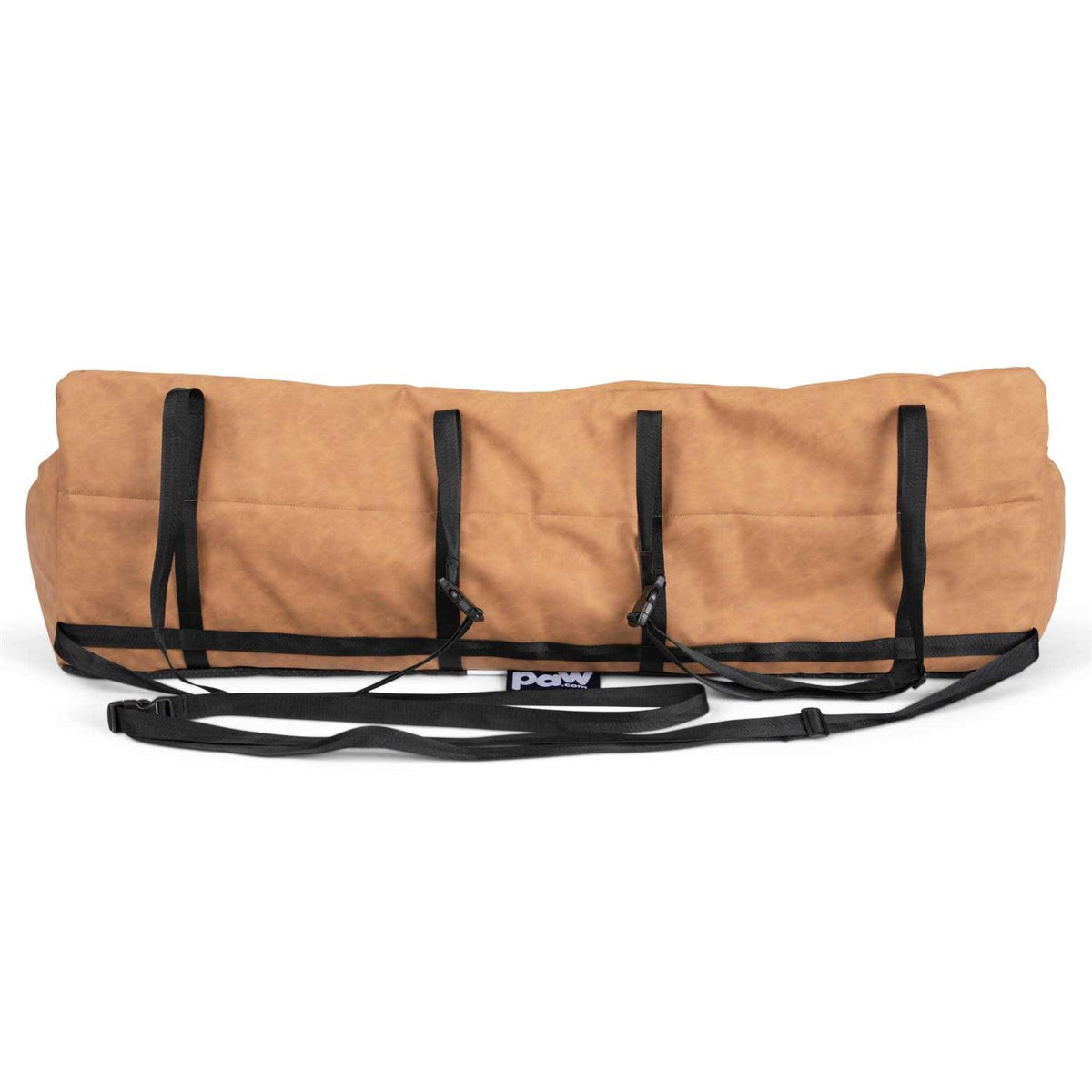 Faux Leather Memory Foam Dog Car Bed P4023
