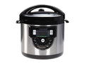 8 in 1 Multi-Function Pressure Cooker 6 qt Black X5802