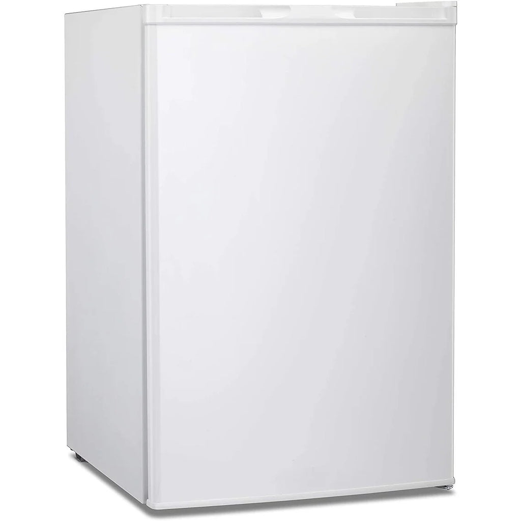 Compact Upright Freezer Stainless Steel Door Black G401262