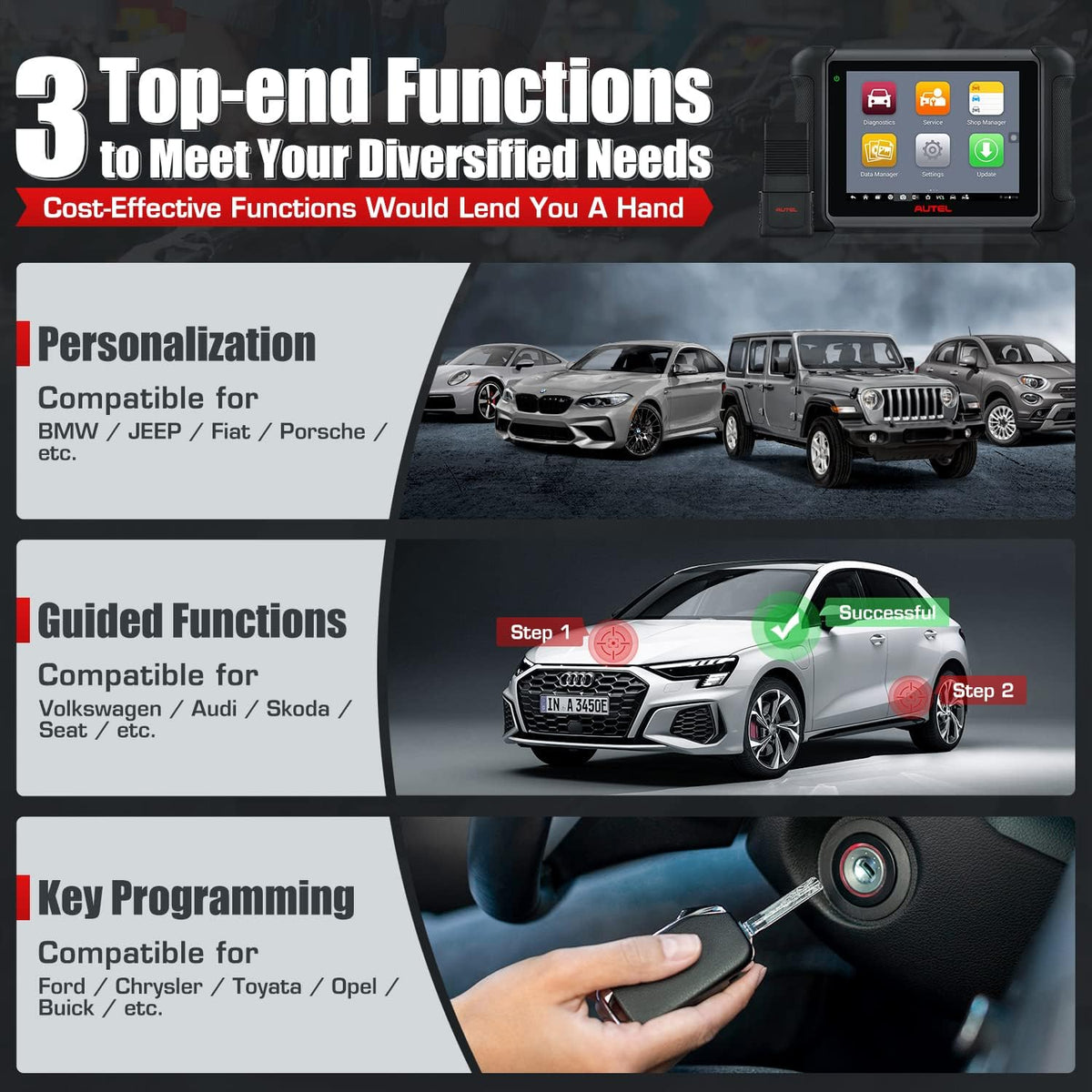 Autel MaxiSys MS906S Automotive Diagnostic Scan Tool M337