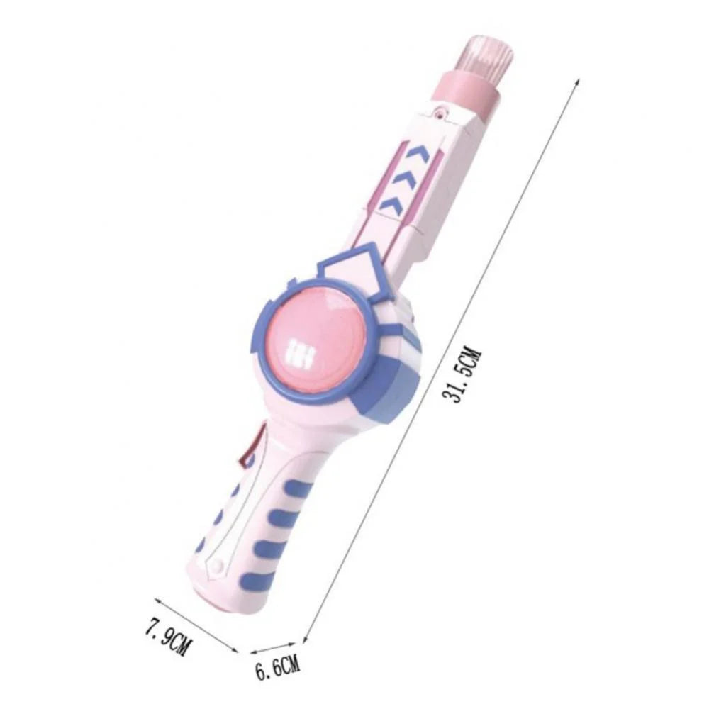Pink Bubble Machine with Gloves B21649