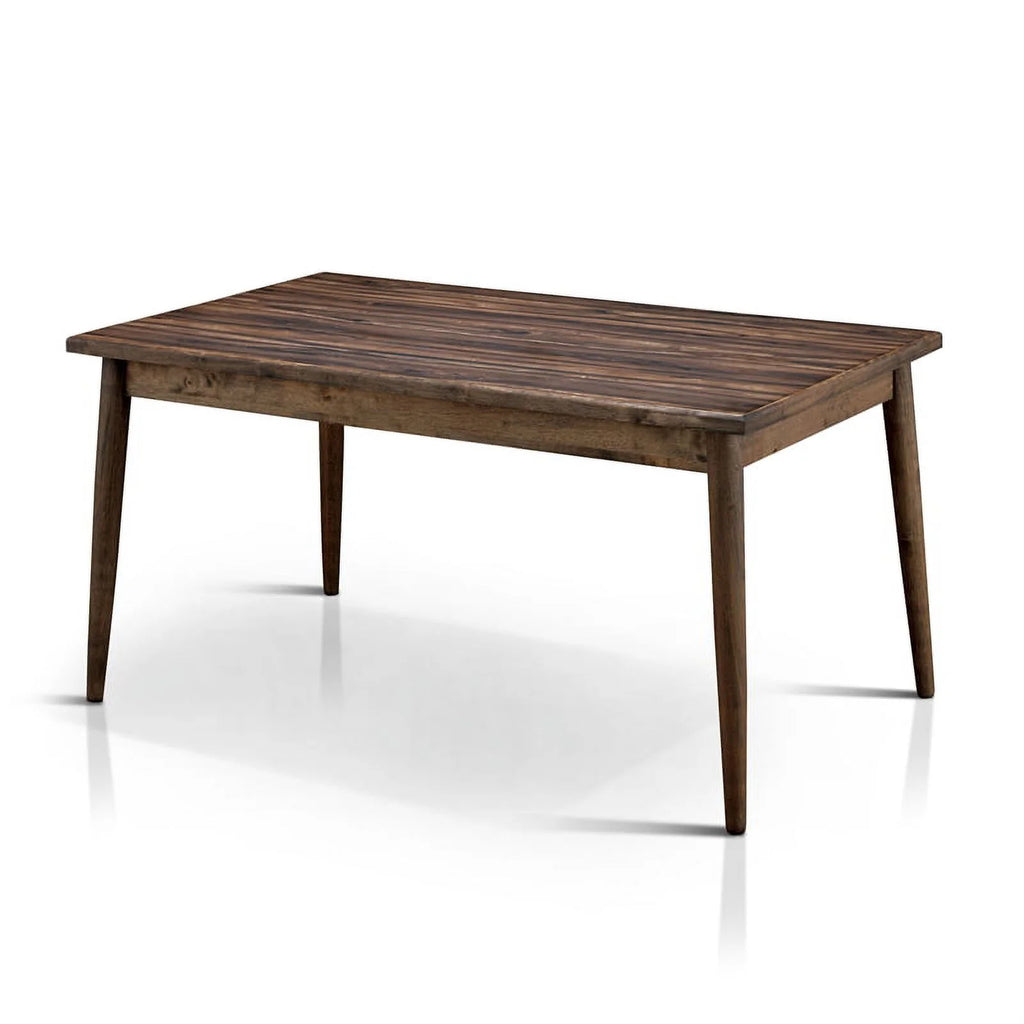Solid Wood 7-Piece Dining Table Set O85953