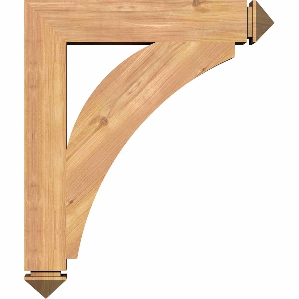 Western Red Cedar Smooth Bracket Z873208