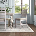 Ladder Back Side Chair in Gray A55512