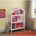 White & Pink Doll Cottage Bookcase I3315