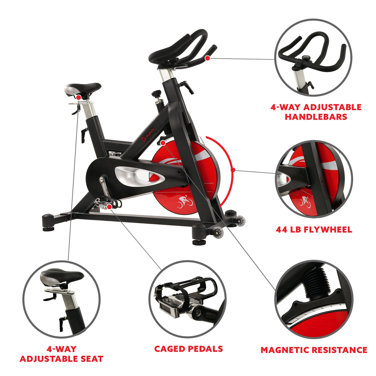 Indoor Cycling Exercise Bike D3858