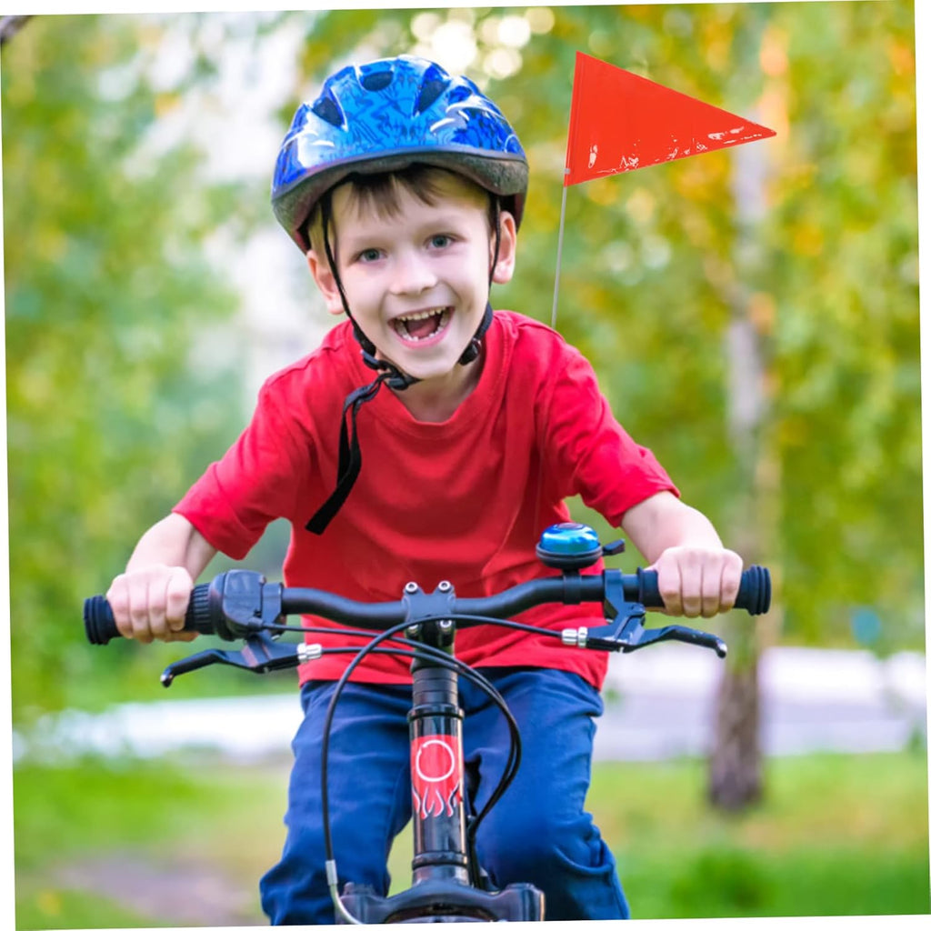 Reflective Adjustable Height Bicycle Safety Flag with Mounting Bracket R5642