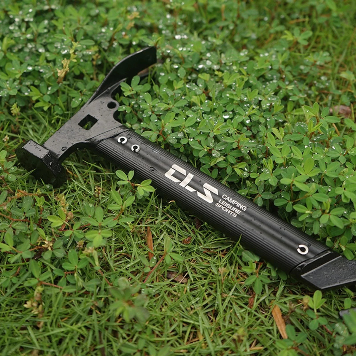 Aluminum Camping Hammer Tool with Hook J7781