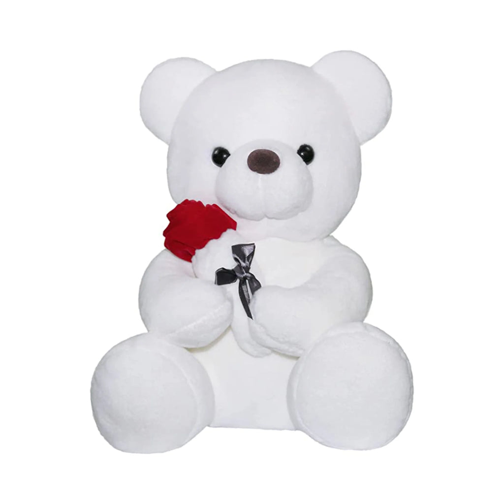 Teddy Bear with Rose Stuffed Animal Plush Toy S940