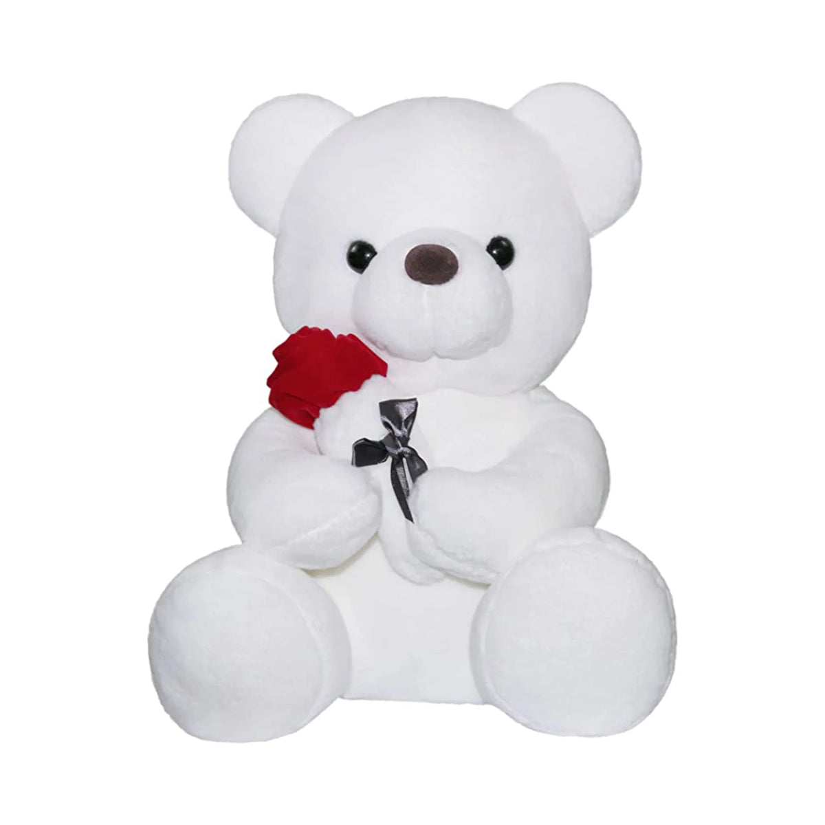 Teddy Bear with Rose Stuffed Animal Plush Toy S940