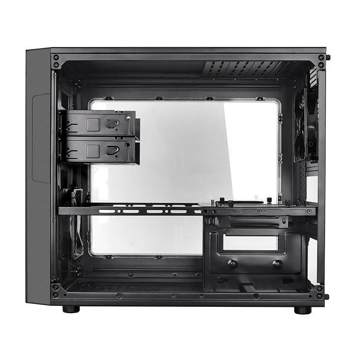 Black ITX Cube Chassis V7776