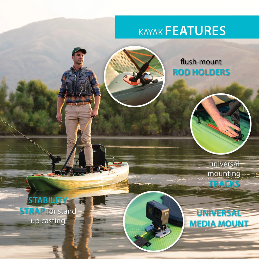 116 inch Sit-on-Top Fishing Kayak R9124