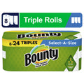 8 Triple Rolls White Paper Towels J365034