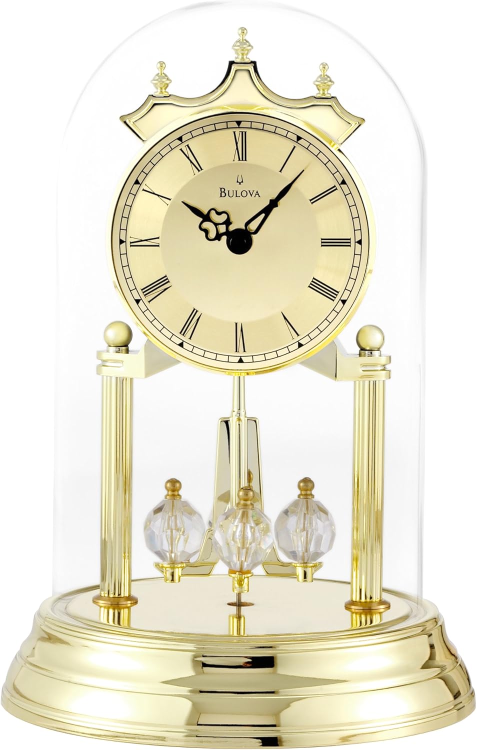 Brass Finish Clock Y14114