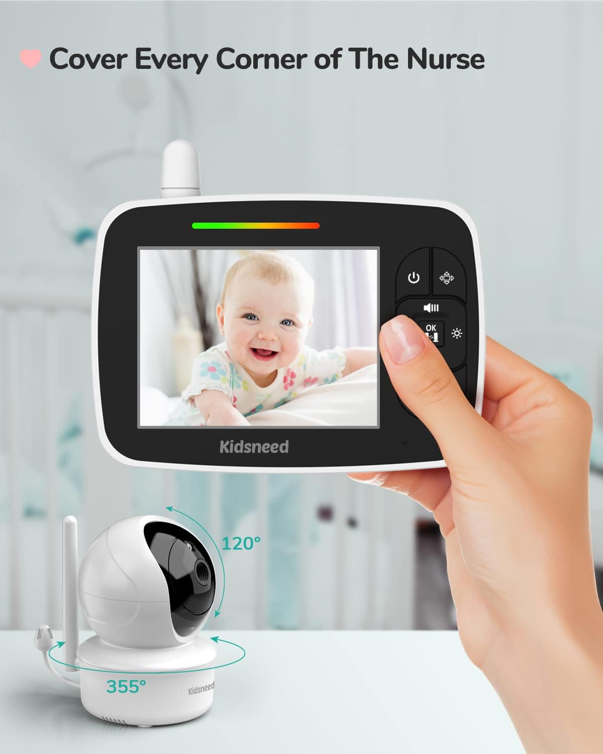 Video Baby Monitor with Camera and Audio M40859
