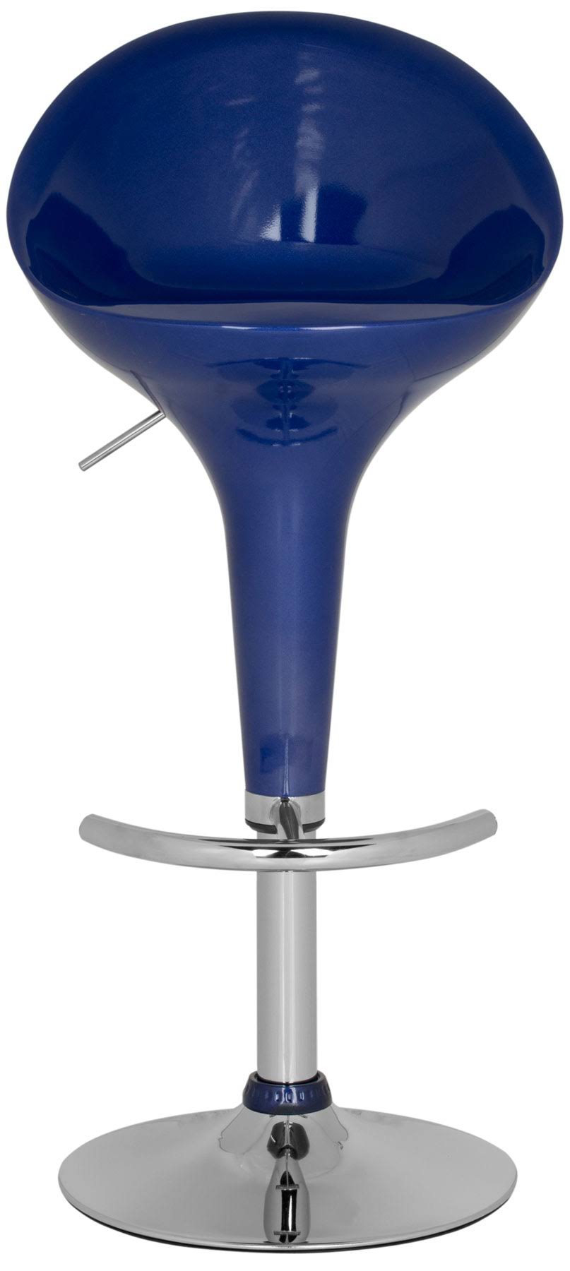 Navy Blue Swivel Bar Stool L13625