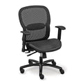 Big and Tall Chair Black Mesh O697527