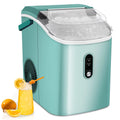 33lbs Countertop Ice Maker with Scoop, Black A12667