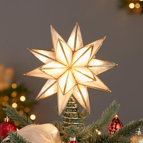 Gold Sputnik Capiz Treetop P692039