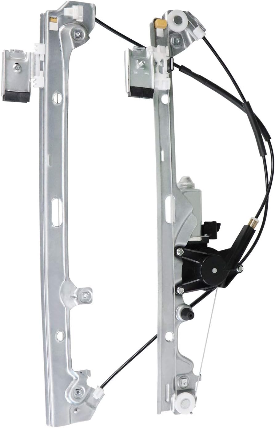Front Passenger Side Power Window Regulator with Motor Assembly Pack of 2 L682767
