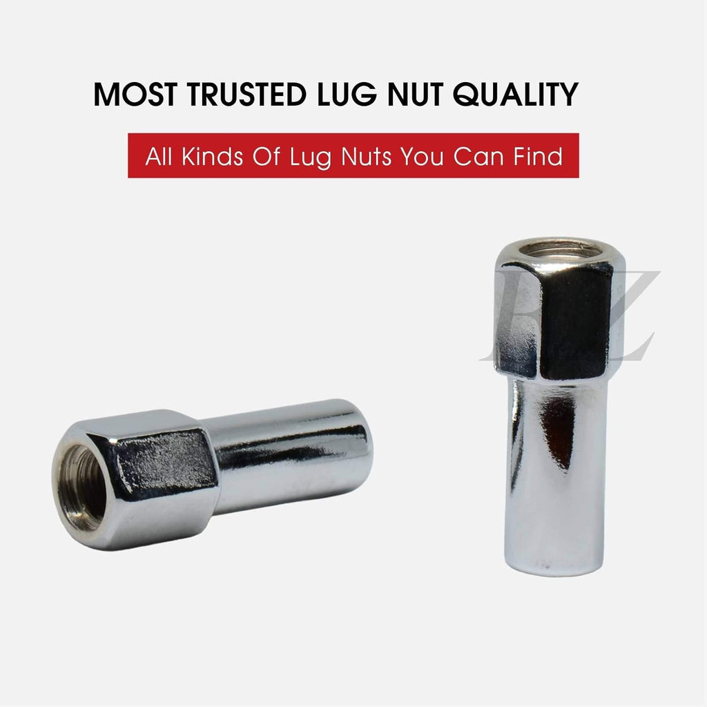 Open End Mag Lug Nut 1/2"-20 with Center Washer Set of 20 Pcs P517590