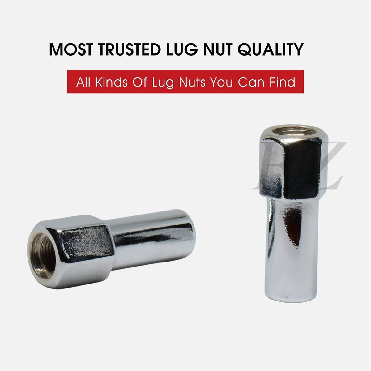 Open End Mag Lug Nut 1/2"-20 with Center Washer Set of 20 Pcs P517590