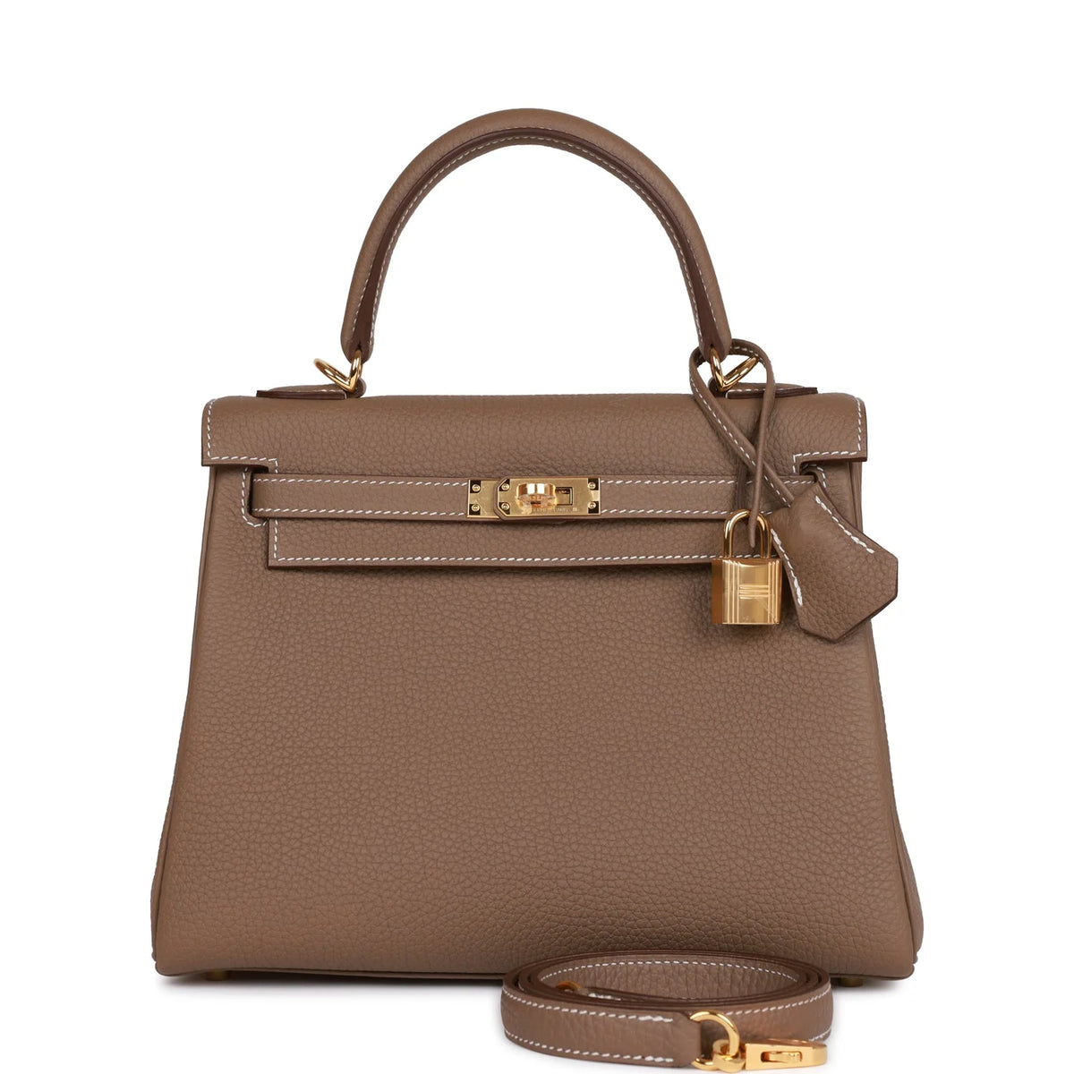 Etoupe Togo Leather Bag R93566