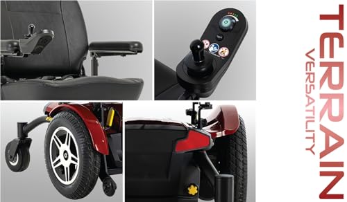 Electric Power Wheelchair with 20" x 18" Seat F58216